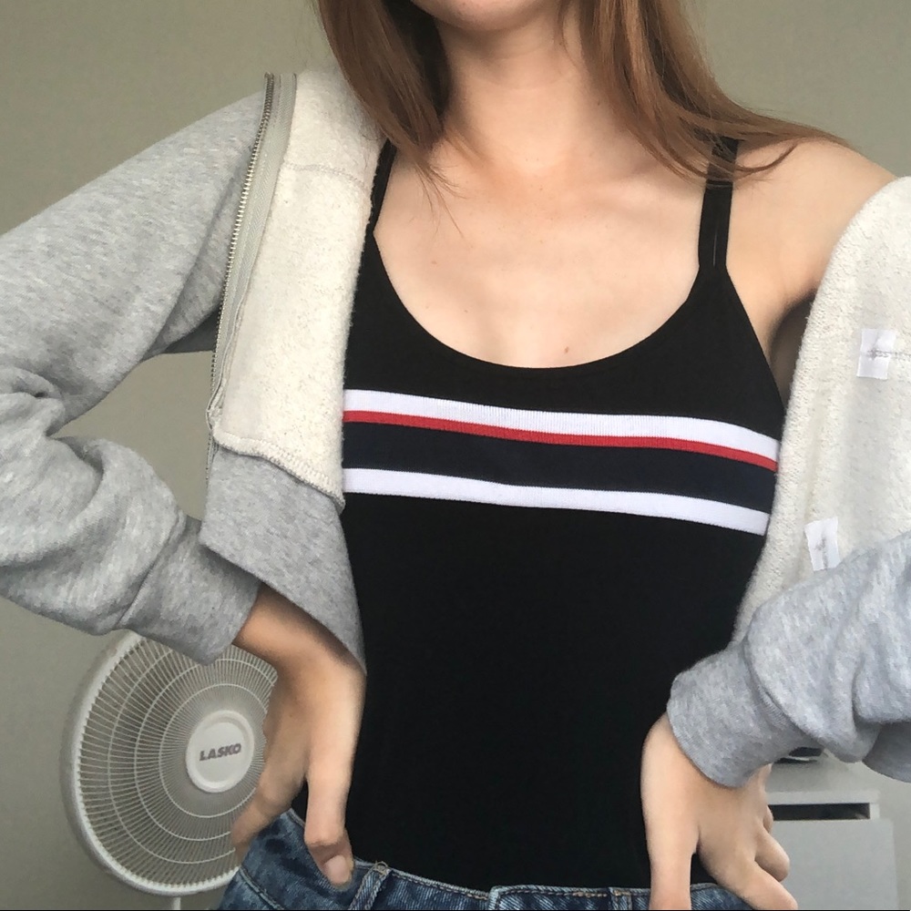 Striped Bodysuit